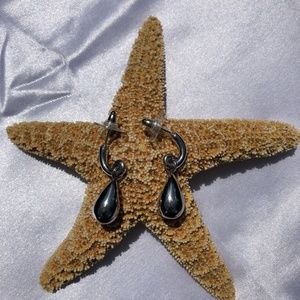 SILPADA .925 Silver Teardrop Post Earrings P1442